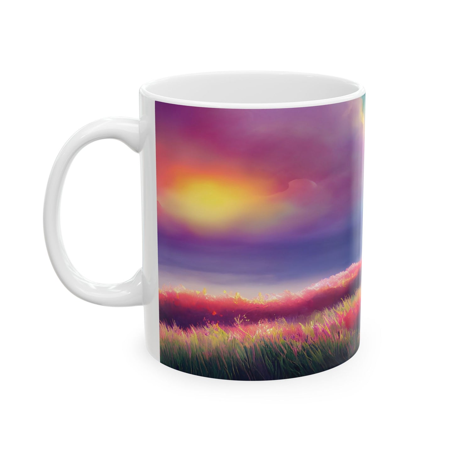 Mug Ceramic, (11 0z) Belgian Draft Horses